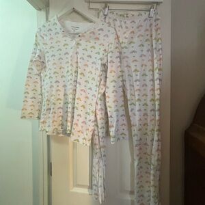 roller rabbit x stoney clover pajama set - xs